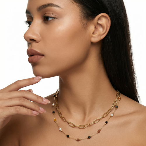 Fashionable Layered Necklace for Women - Valentine's Day Gift