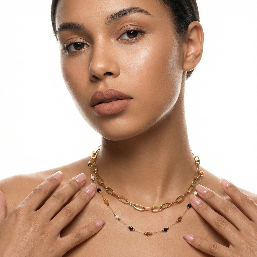 Fashionable Layered Necklace for Women - Valentine's Day Gift