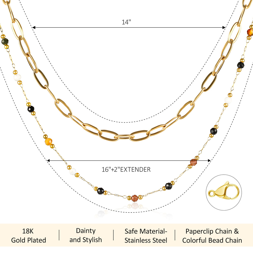 Fashionable Layered Necklace for Women - Valentine's Day Gift
